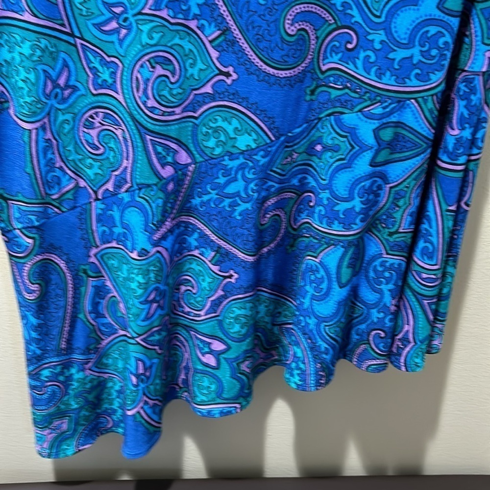 Chico’s Maxi Dress Size 2  (Size 12-14) Excellent condition - Picture 2 of 5